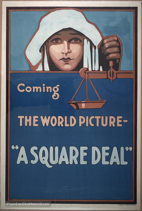 A Square Deal - Movie Poster