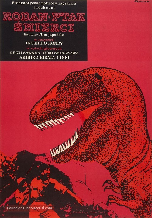 Sora no daikaij&ucirc; Radon - Polish Movie Poster