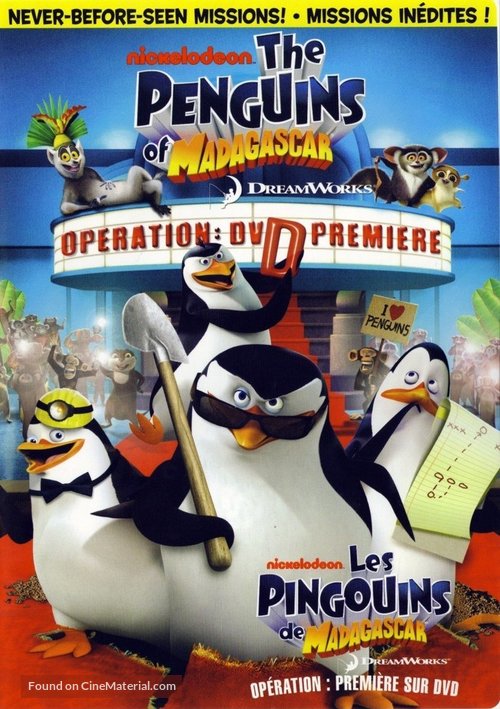 &quot;The Penguins of Madagascar&quot; - Canadian DVD movie cover