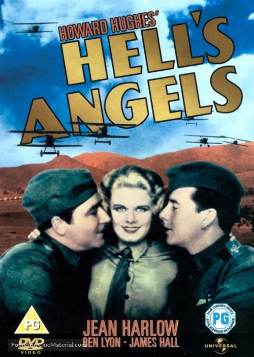 Hell&#039;s Angels - British DVD movie cover