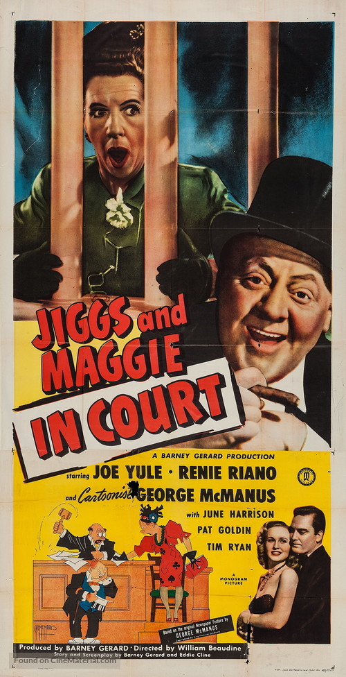 Jiggs and Maggie in Court - Movie Poster