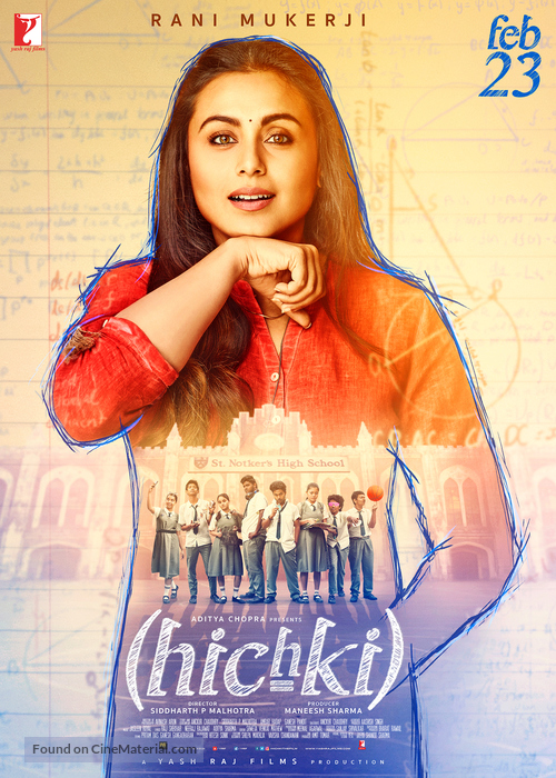Hichki - Indian Movie Poster