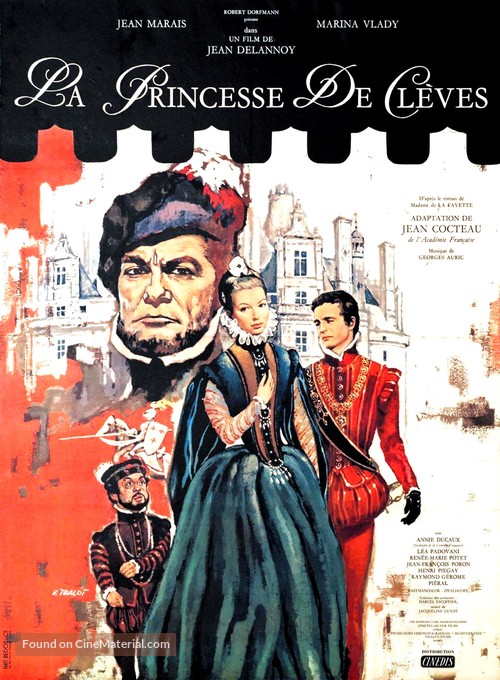 La princesse de Cl&egrave;ves - French Movie Poster