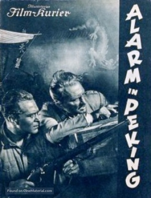 Alarm in Peking - German poster