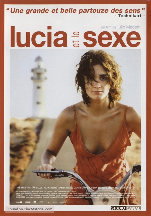 Luc&iacute;a y el sexo - French DVD movie cover