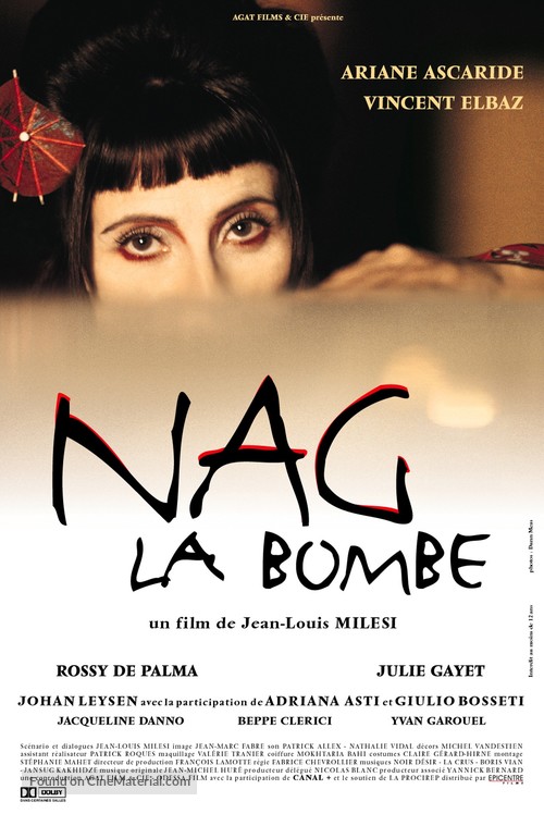 Nag la bombe - French Movie Poster