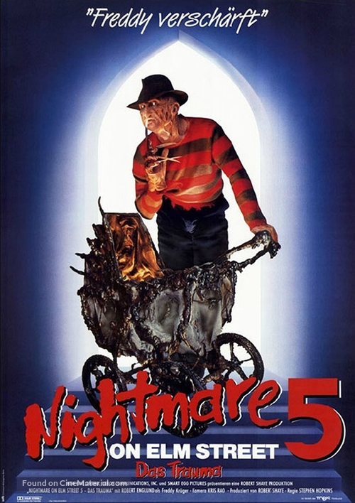 A Nightmare on Elm Street: The Dream Child - German Movie Poster