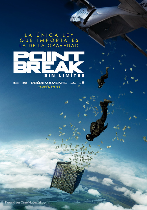 Point Break - Spanish Movie Poster