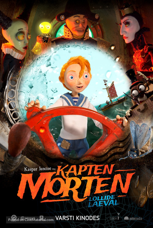 Captain Morten and the Spider Queen - Estonian Movie Poster