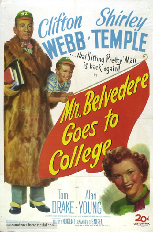 Mr. Belvedere Goes to College - Movie Poster