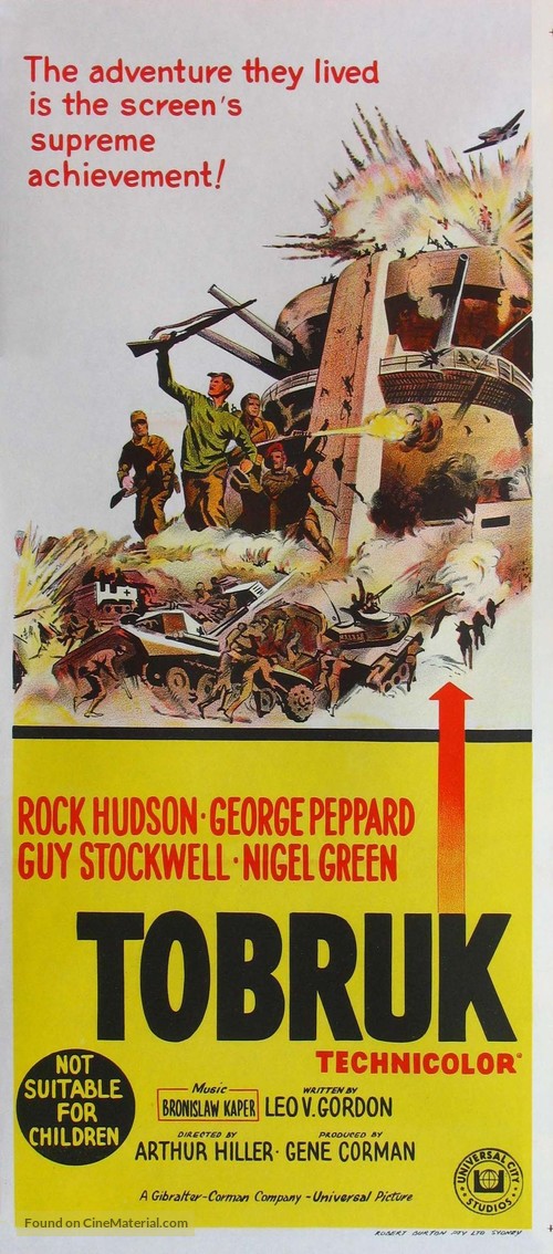 Tobruk - Australian Movie Poster