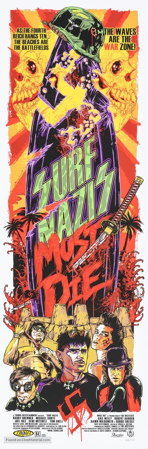 Surf Nazis Must Die - poster
