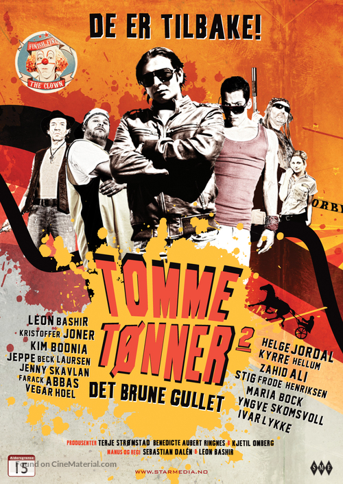 Tomme t&oslash;nner 2 - Det brune gullet - Norwegian DVD movie cover