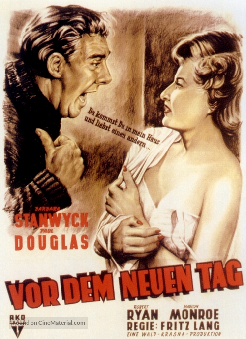 Clash by Night - German Movie Poster
