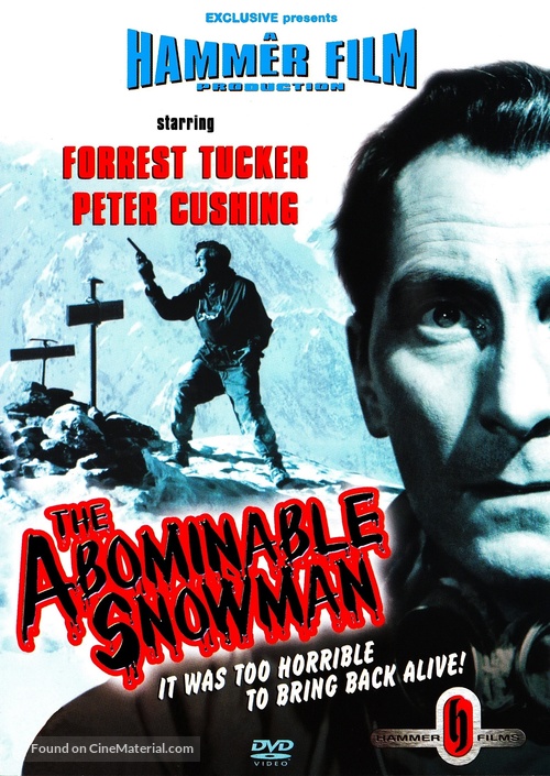 The Abominable Snowman - DVD movie cover