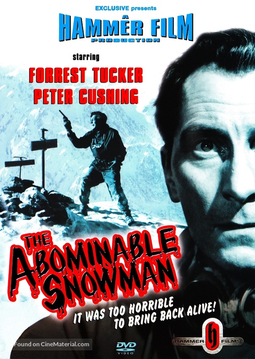 The Abominable Snowman - DVD movie cover