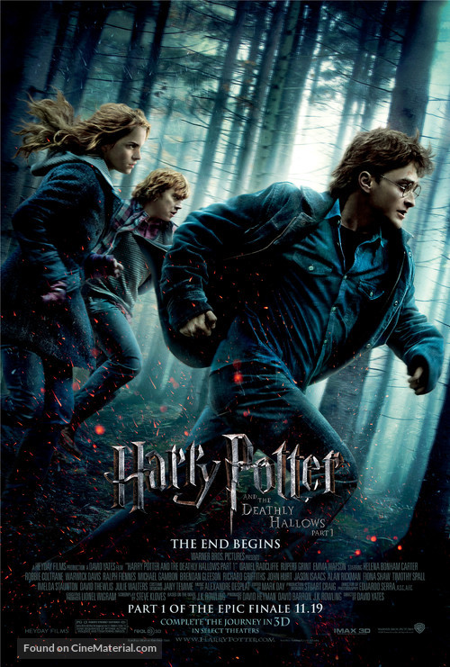 Harry Potter and the Deathly Hallows - Part 1 - Movie Poster