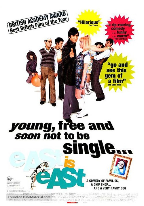 East Is East - Australian Movie Poster