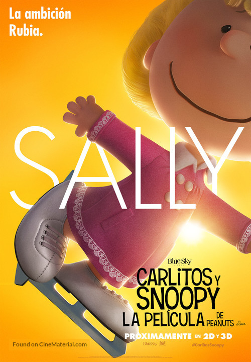 The Peanuts Movie - Spanish Movie Poster