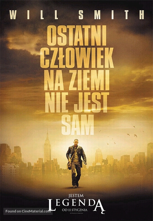I Am Legend - Polish Movie Poster