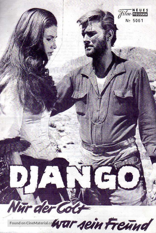 Django spara per primo - Austrian poster
