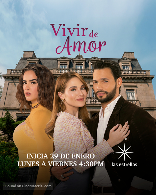 &quot;Vivir de amor&quot; - Mexican Movie Poster