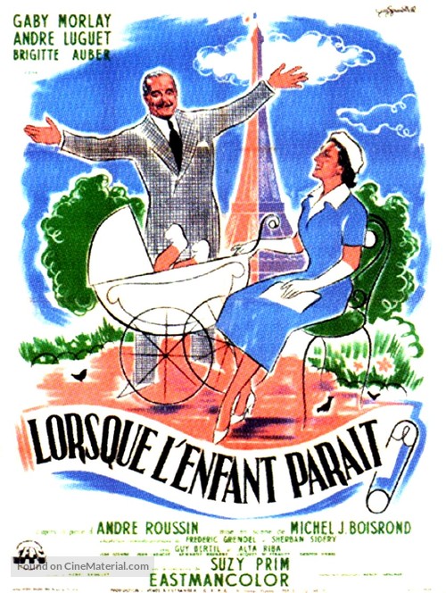 Lorsque l&#039;enfant para&icirc;t - French Movie Poster