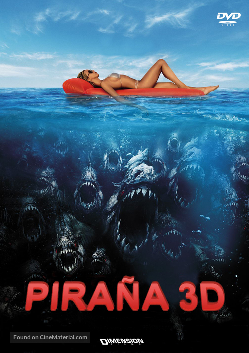 Piranha - Chilean DVD movie cover