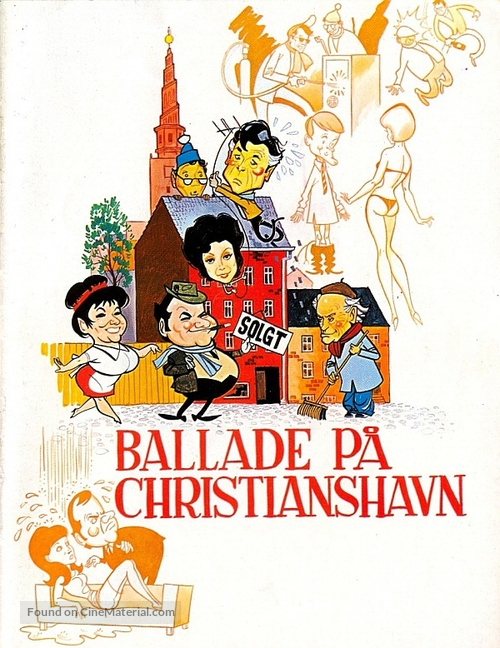 Ballade p&aring; Christianshavn - Danish Movie Poster