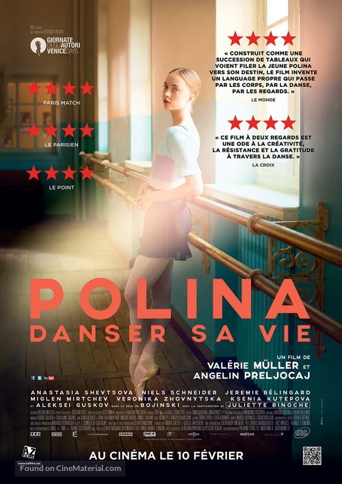 Polina, danser sa vie - Canadian Movie Poster