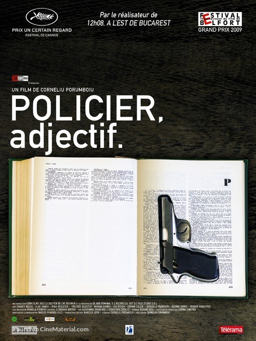 Politist, adjectiv - French Movie Poster