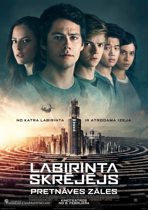 Maze Runner: The Death Cure - Latvian Movie Poster