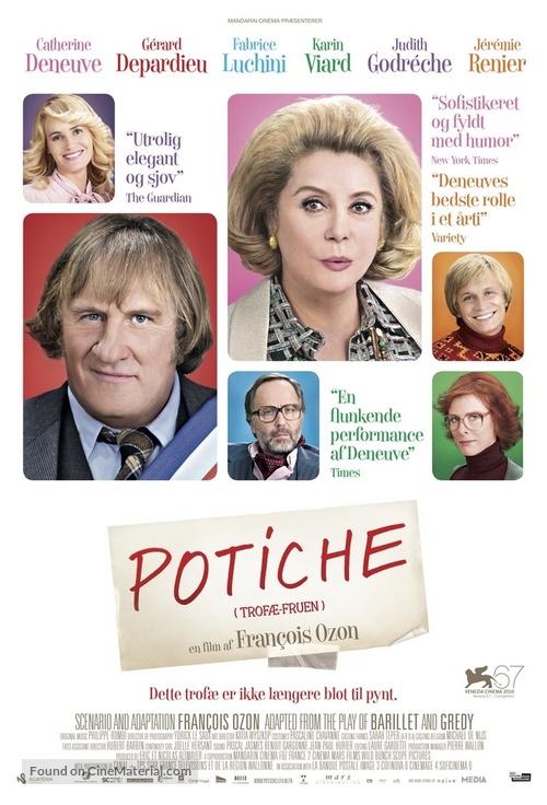 Potiche - Danish Movie Poster