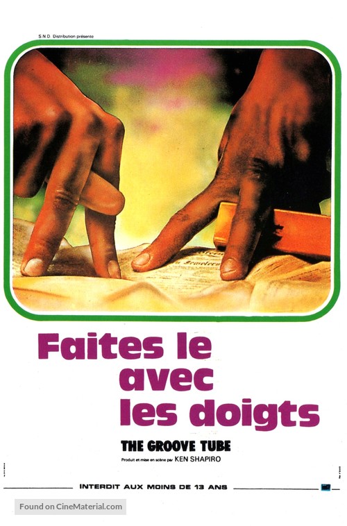 The Groove Tube - French Movie Poster