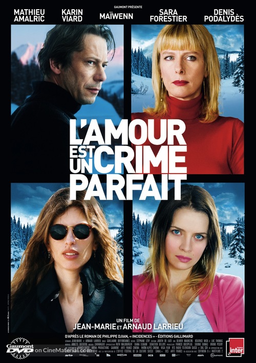 L&#039;amour est un crime parfait - French Movie Cover