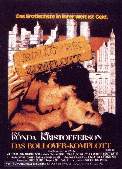 Rollover - German Movie Poster