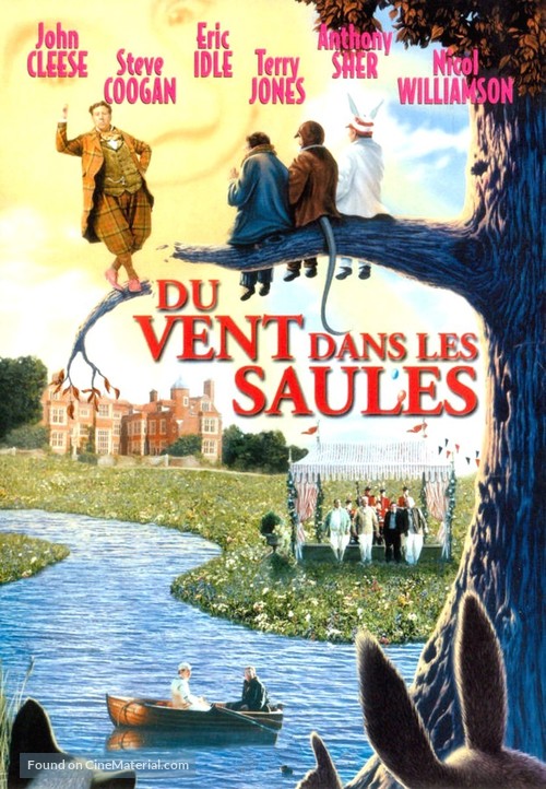 The Wind in the Willows - French DVD movie cover