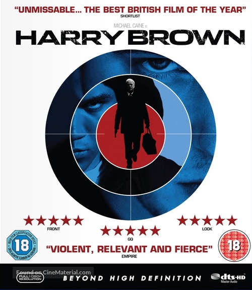 Harry Brown - British Blu-Ray movie cover