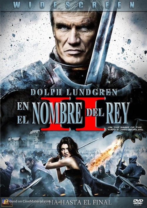 In the Name of the King: Two Worlds - Argentinian DVD movie cover