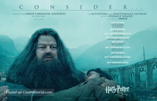 Harry Potter and the Deathly Hallows: Part II - For your consideration movie poster