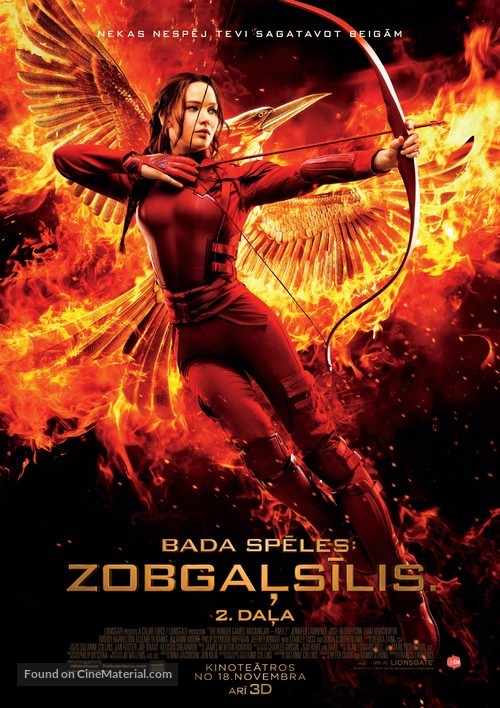 The Hunger Games: Mockingjay - Part 2 - Latvian Movie Poster