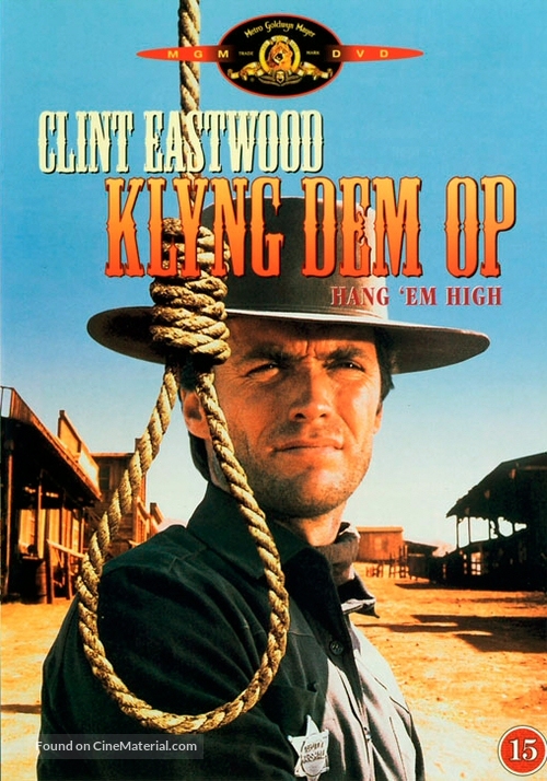 Hang Em High - Danish DVD movie cover