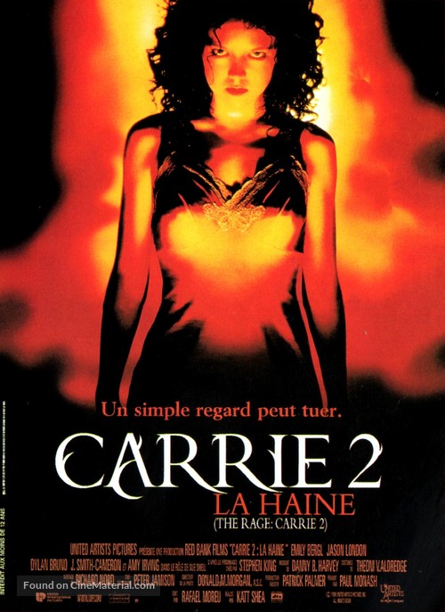 The Rage: Carrie 2 - French Movie Poster