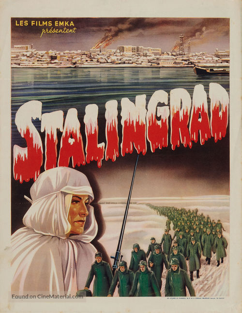Stalingrad - Belgian Movie Poster