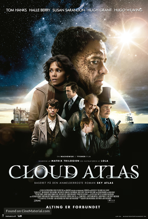 Cloud Atlas - Danish Movie Poster