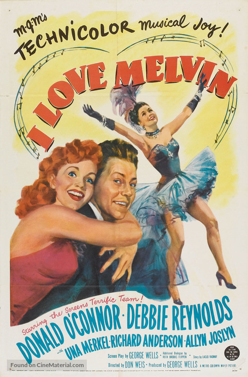 I Love Melvin - Movie Poster