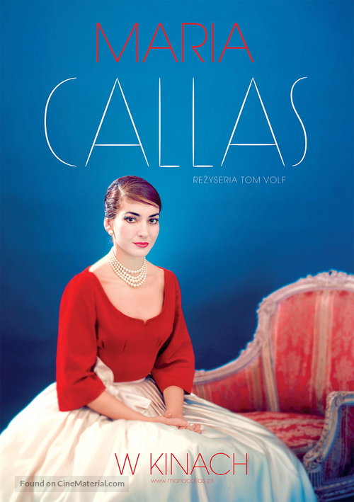 Maria by Callas: In Her Own Words - Polish Movie Poster