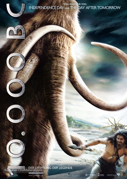 10,000 BC - German Movie Poster