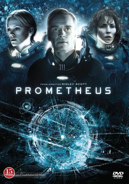 Prometheus - Norwegian DVD movie cover