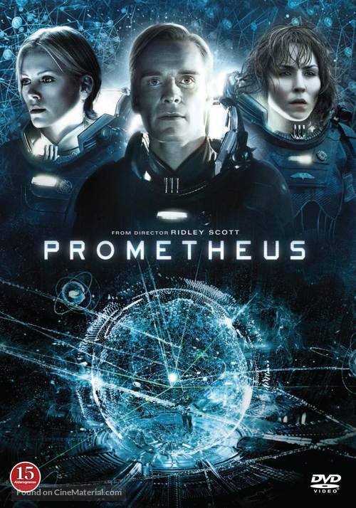 Prometheus - Norwegian DVD movie cover